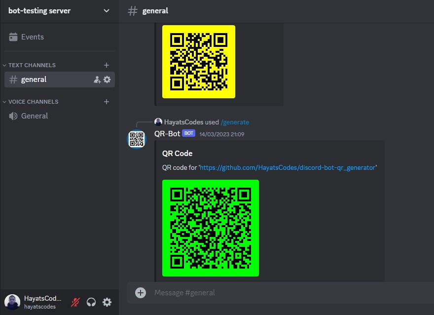 QR-Bot